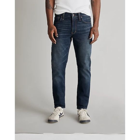Madewell Men's Athletic Slim Jeans Stratfield Wash Size 33X32